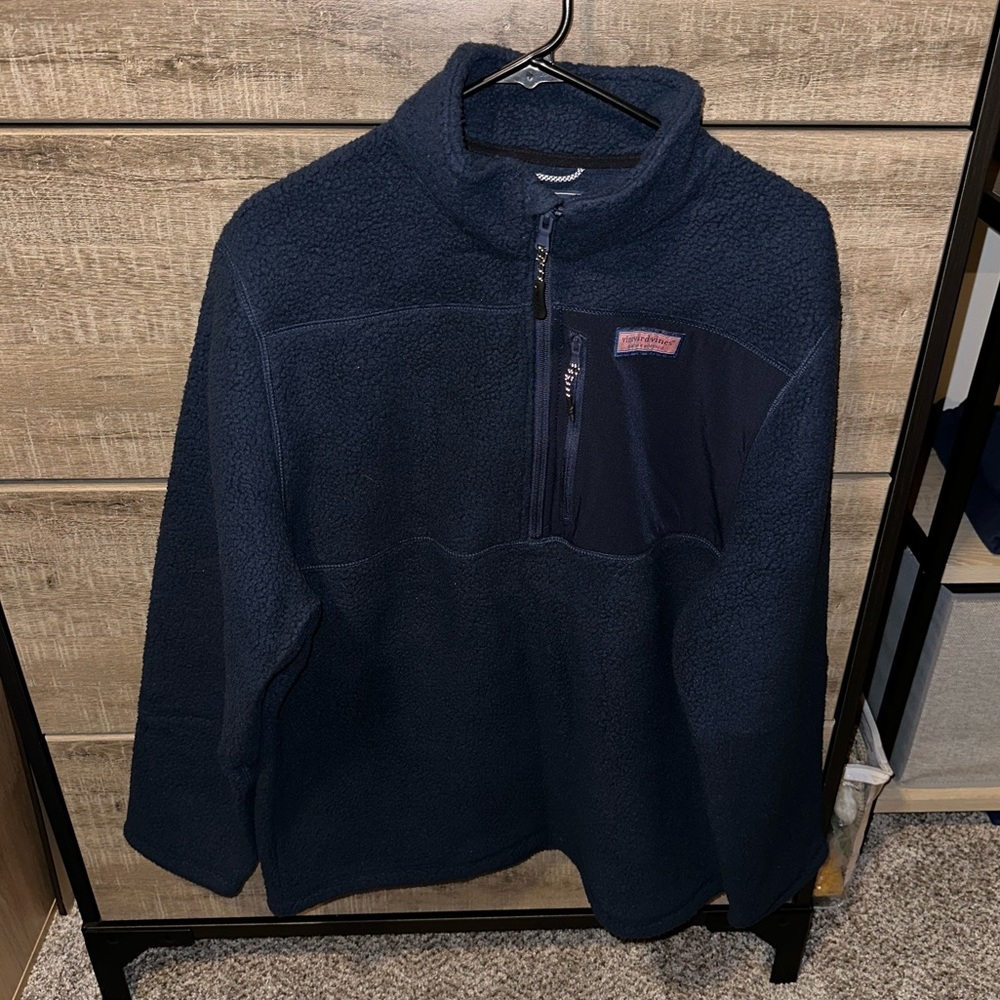 Vineyard Vines Sherpa Quarter Zip